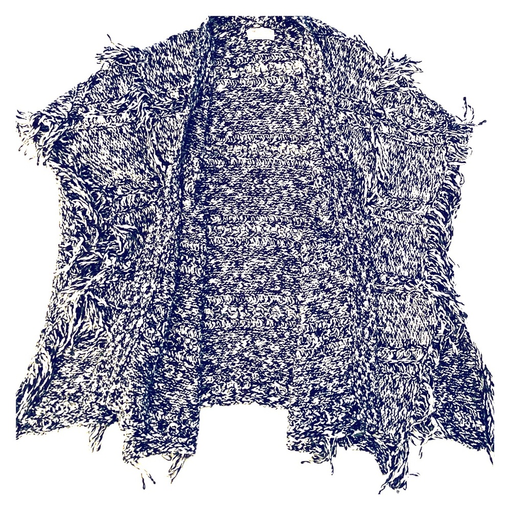 EUC Hollister Shrug/Shawl Fringed Sweater, XS/S